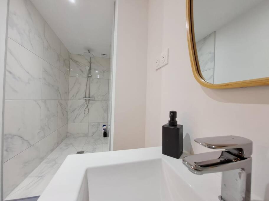 Mascate - Appartement Climatise En Hypercentre Reims Exteriör bild