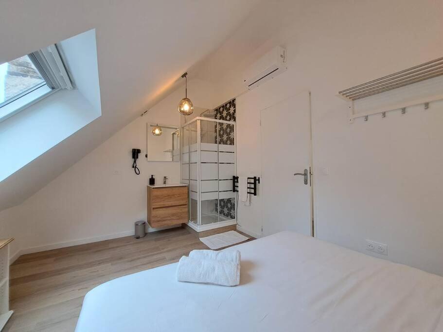 Mascate - Appartement Climatise En Hypercentre Reims Exteriör bild